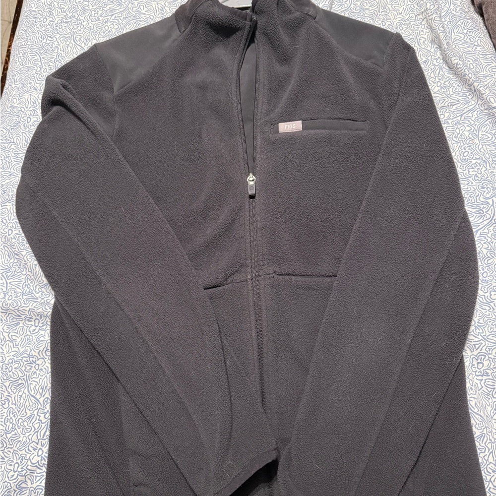 FIGS GREY Fleece Jacket